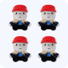 Ivan Bad Things Plush 4PCS